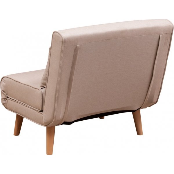 Fauteuil lit Folde - Blanc crème Fauteuil lit Folde - Blanc crème