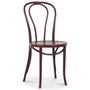 No 18 matstol - Burgundy