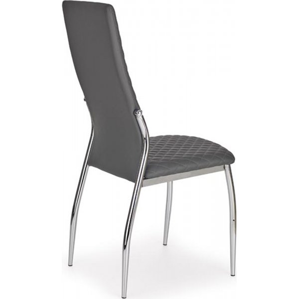 Chaise Annamaria - Gris/chrome Chaise Annamaria - Gris/chrome
