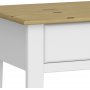 Nola bureau 95 x 45 cm - Wit/beige