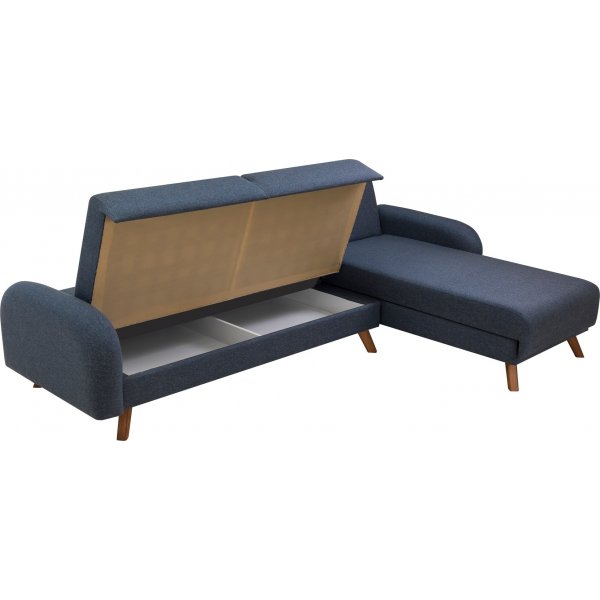 Kronos divanbäddsoffa Mörkblå Kronos divanbäddsoffa Mörkblå