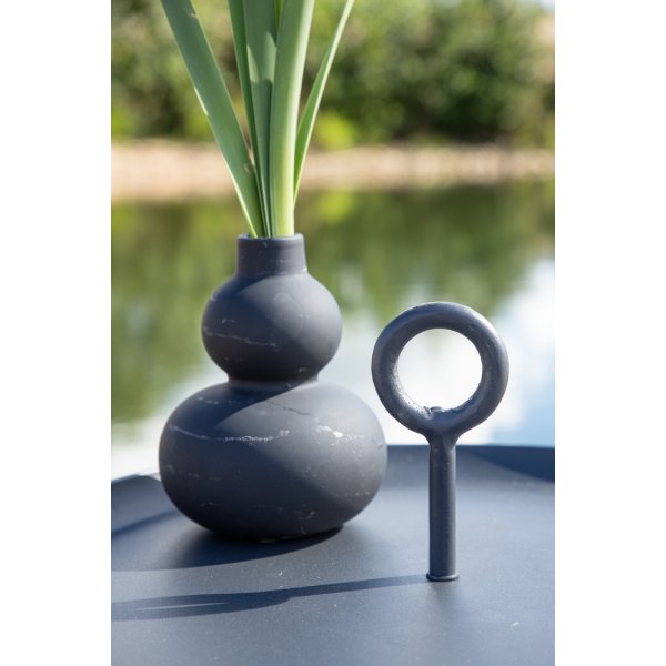 Pamplona sidobord - Svart