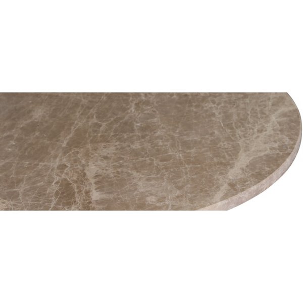 Sumo Soffbord �85 - Vitbetsad ek / Beige Empradore