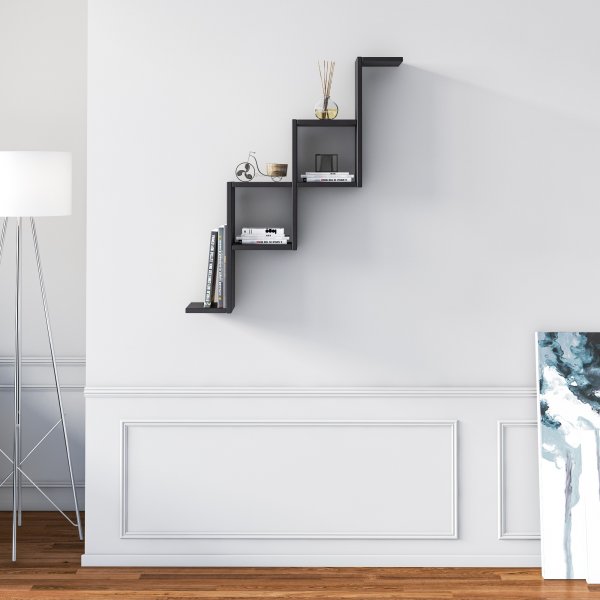 Serpent vägghylla - Svart Serpent vägghylla - Svart