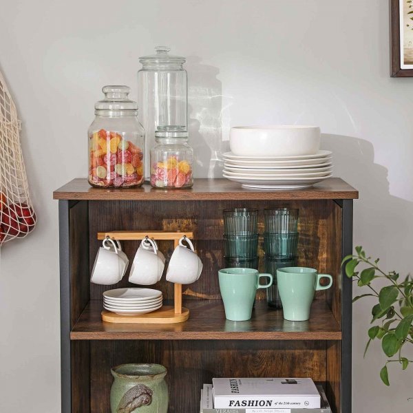 Eldin skåp - Brun/svart Eldin skåp - Brun/svart