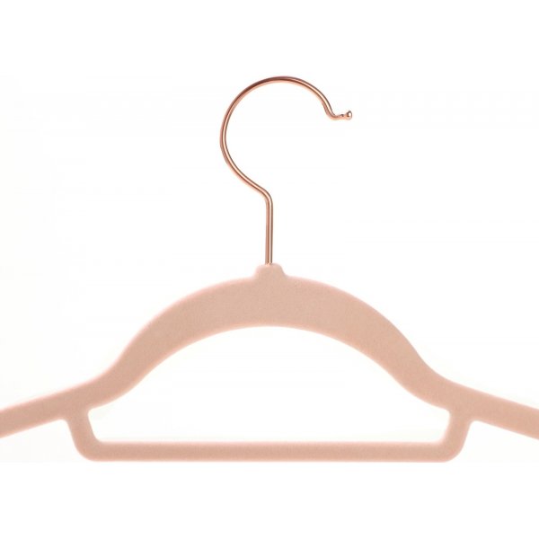 Klädgalge, sammet, 43,5 cm, 30-pack - Rosa Klädgalge, sammet, 43,5 cm, 30-pack - Rosa