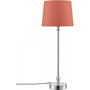 Liam bordslampa - Spicy orange/krom - 56 cm