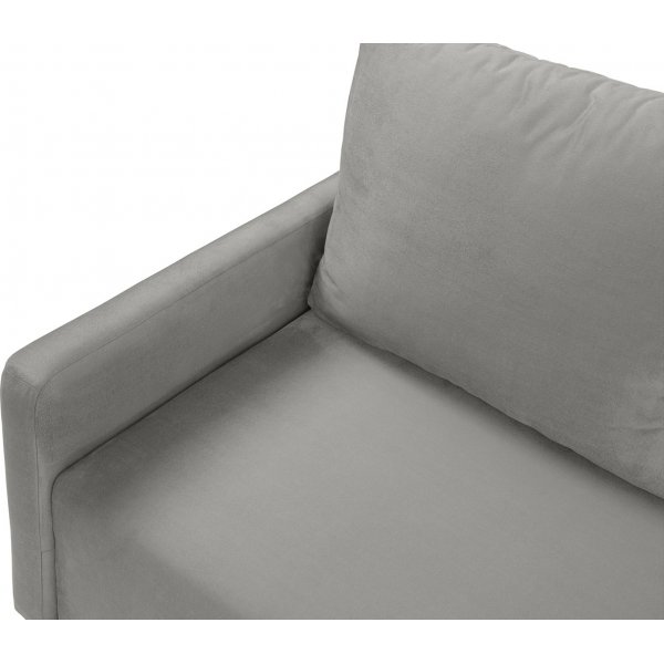 Sigma 3-sits bäddsoffa - Grå Sigma 3-sits bäddsoffa - Grå