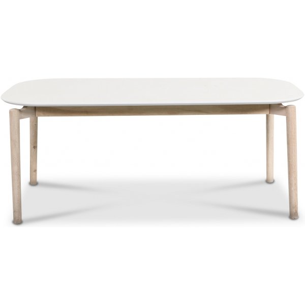 Agnes soffbord - Vit/whitewash ek