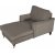 Fauteuil divan Howard Watford Deluxe - Velours ctel marron clair