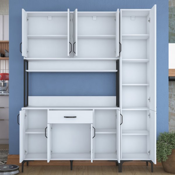 Armoire Jericho 134 - Blanc Armoire Jericho 134 - Blanc