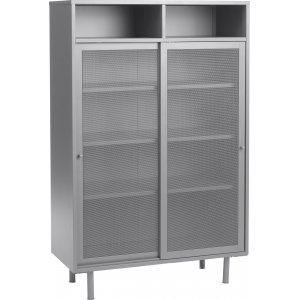 Bankschroefkast H140 cm - Greige