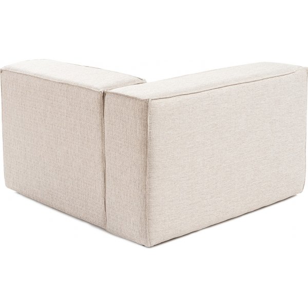 Lora hoekfauteuil links - Lichtbruin