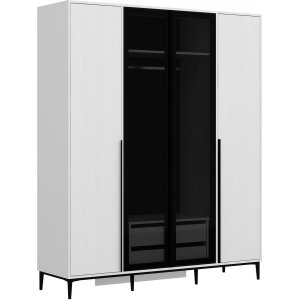 Armoire lvatrice 180 x 52 x 218 cm - Blanc