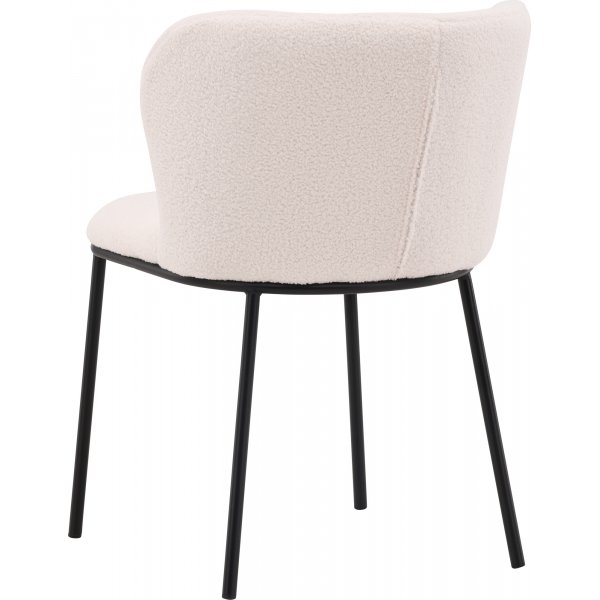 Edina matstol - Svart/vit Edina matstol - Svart/vit