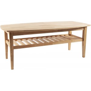 Leeds salontafel 130 x 70 cm - Massief geolied eikenhout