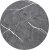 Kapitol soffbord 80 cm - Gr marmor/svart