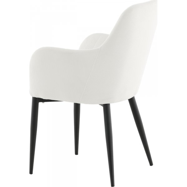 Chaise de salle  manger confort - Blanc