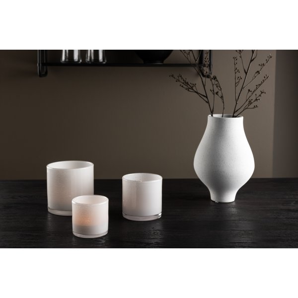 Glora lykta Ø8 cm - Vit Glora lykta Ø8 cm - Vit