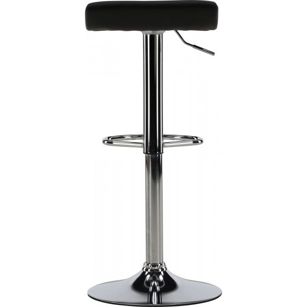 Tabouret de bar Jonna - Noir/argent Tabouret de bar Jonna - Noir/argent