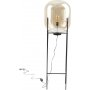 Elements golvlampa - Svart/klarglas