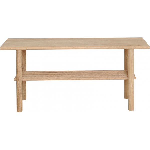 Banc Circus - Chêne pigmenté blanc Banc Circus - Chêne pigmenté blanc