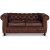 Chesterfield Old England 2-sits soffa - antikbehandlat skinn