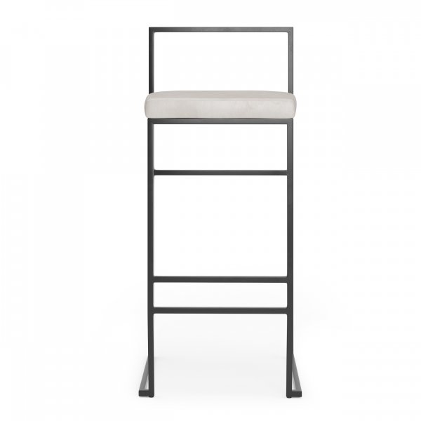 Barkruk beige fluweel - Aston Barkruk beige fluweel - Aston
