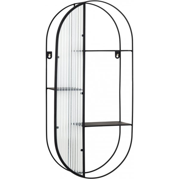 Newcastle vägghylla - Svart Newcastle vägghylla - Svart