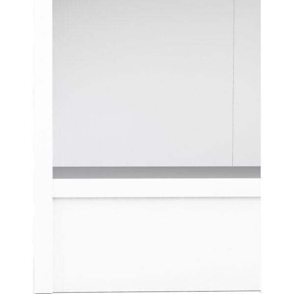 Bibliothèque haute et large Basic - Blanc Bibliothèque haute et large Basic - Blanc