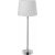 Lampe de table Liam - Blanc/chrome - 59 cm