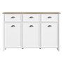 Ingatorp sideboard - Ek/vit