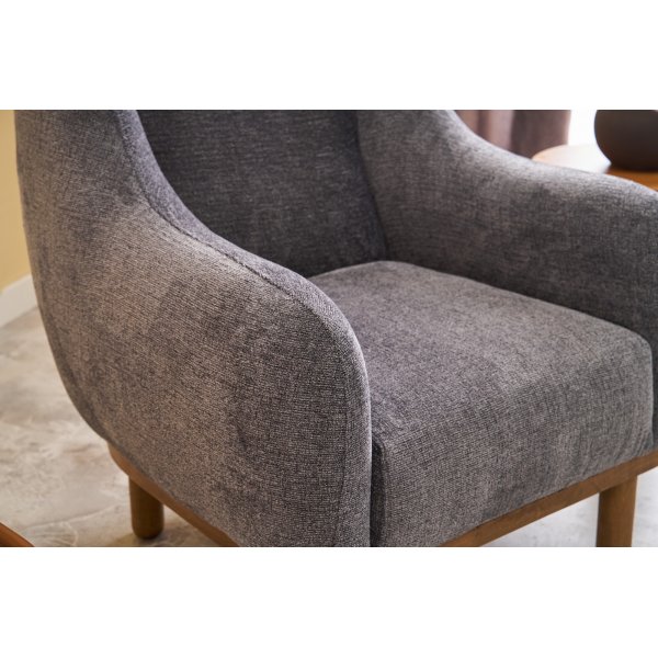Fauteuil Reims - Gris Fauteuil Reims - Gris