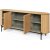 Rotto dressoir 200 cm - Vicenza eiken/zwart