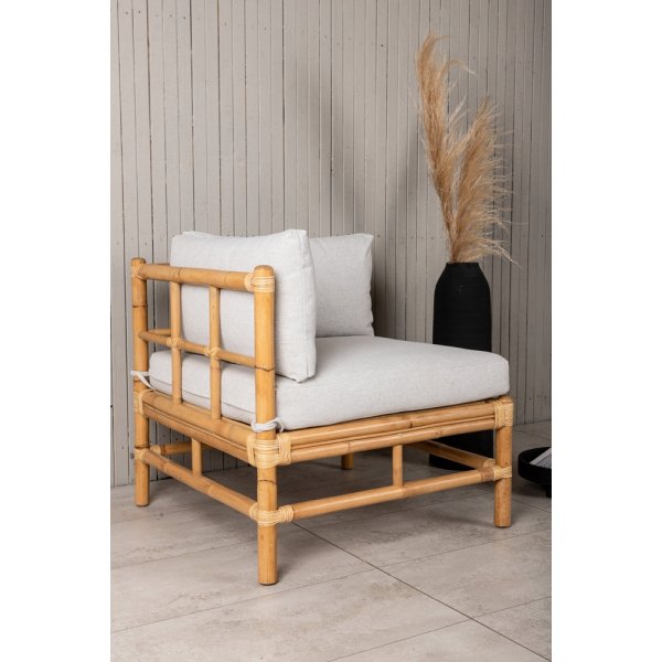 Module d'angle en cannage - Naturel Module d'angle en cannage - Naturel