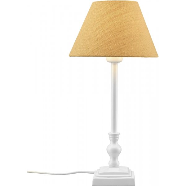 Lisa bordslampa - Vit/ockra - 45 cm Lisa bordslampa - Vit/ockra - 45 cm