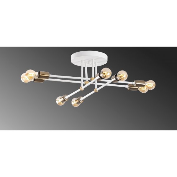 Exhaust taklampa 1323 - Vit Exhaust taklampa 1323 - Vit