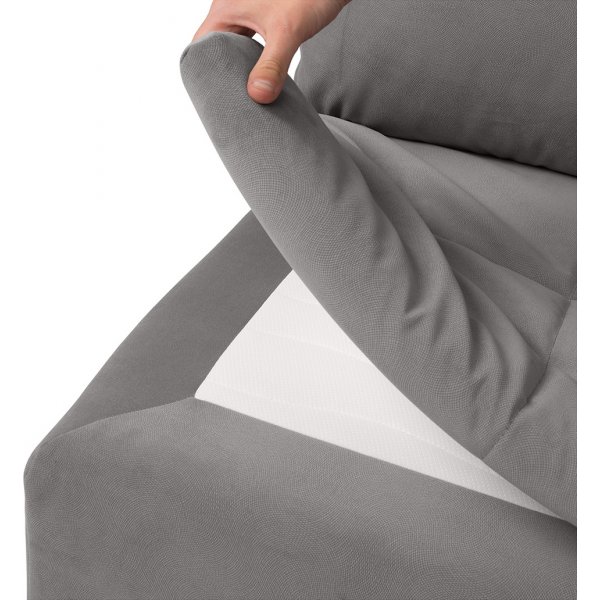 Lango 3-sits bäddsoffa - Grå Lango 3-sits bäddsoffa - Grå
