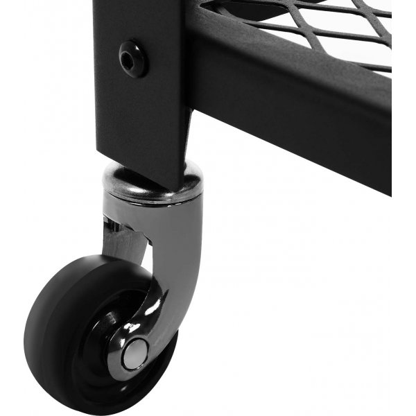 Lasse serveringsvagn - Brun/svart Lasse serveringsvagn - Brun/svart