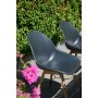 St Tropez stol utembel - Svart