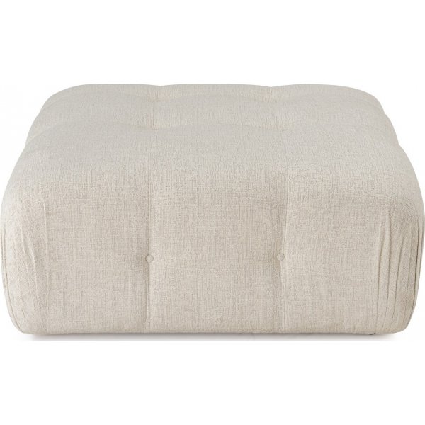 Blanca poef - Gebroken wit