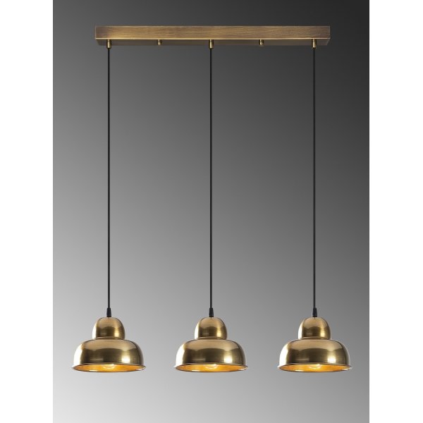 Plafonnier Bergame 180-S1 - Laiton Plafonnier Bergame 180-S1 - Laiton