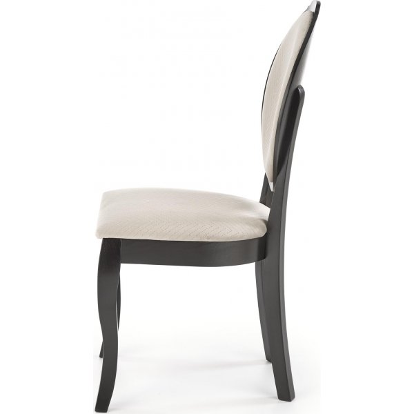 Chaise de salle  manger Oxygen - Noir/beige