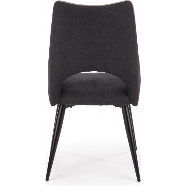 Chaise de salle  manger Cadeira 369 - Gris fonc