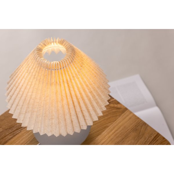 Lampe de table lvsborg - Gris/marron