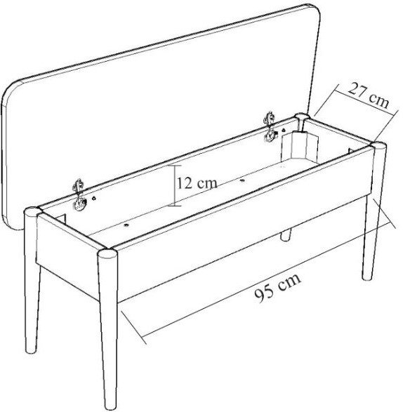 Groupe repas Vina 1053 avec canapé - Pin/anthracite Groupe repas Vina 1053 avec canapé - Pin/anthracite