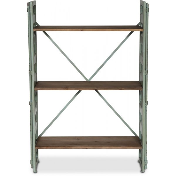 Industri bokhylla i metall 116 cm Industri bokhylla i metall 116 cm