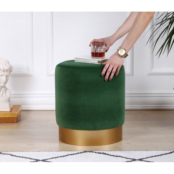 Memfis sittpuff - Mörkgrön Memfis sittpuff - Mörkgrön