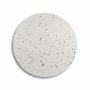 Terrazzo runt soffbord  80 cm - Bianco Terrazzo & underrede Star mssing