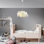 Nubes taklampa 45 cm - Vit